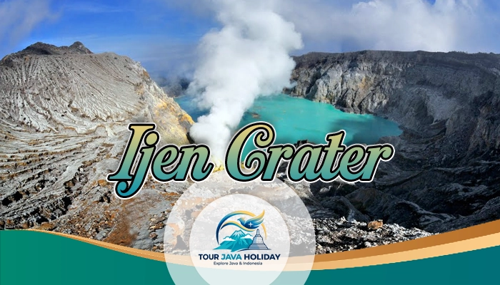 Blue fire Ijen Volcano